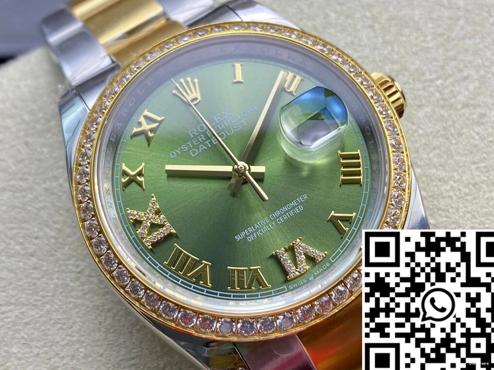 Rolex M126283RBR-0012 EW Factory Datejust Diamond-set Bezel 0416